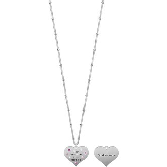 1 - Shakespeare Kidult women's necklace 751183 316L steel Love collection