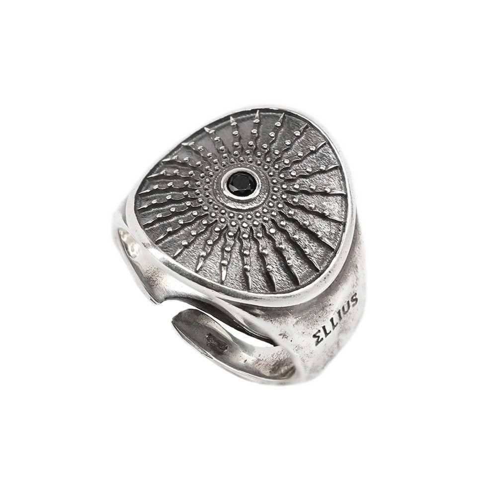 1 - Ring Shield Ellius Men's jewelry R164 / 24 925 Silver Ellius collection