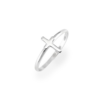 1 - Amen cross ring for women ACB-14 Silver 925 Prega, Ama collection