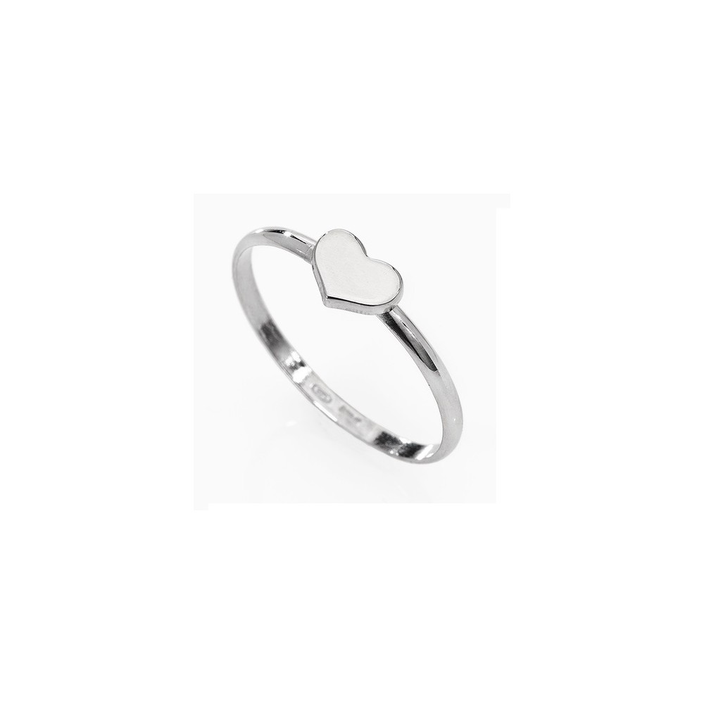 1 - Amen AHB-16 Ring Silver 925 Heart collection