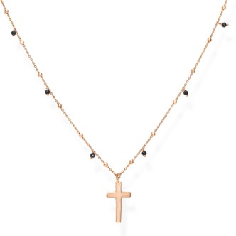 1 - Amen cross necklace for women CLCRRN1 925 Silver Candy Charm collection