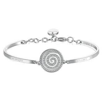 1 - Bracciale Brosway Chakra spirale donna BHK427 acciaio 316L