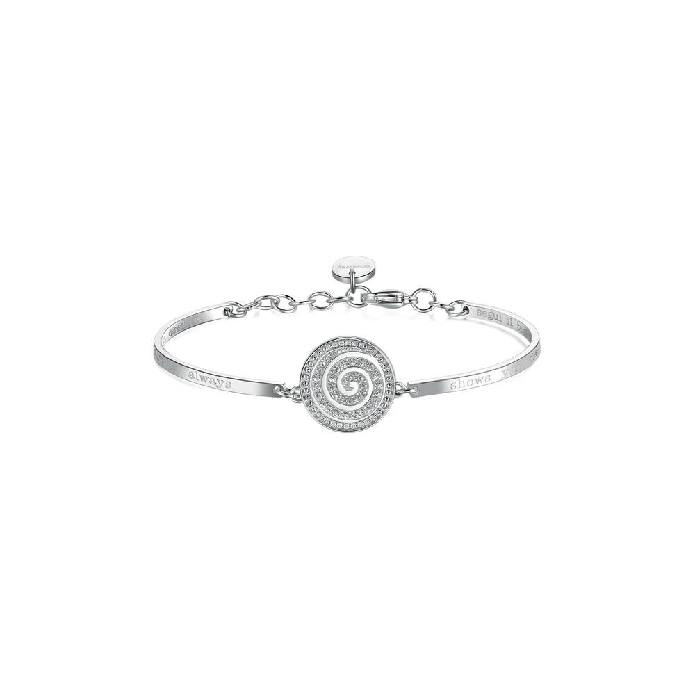 1 - Brosway Chakra spiral bracelet woman BHK427 316L steel