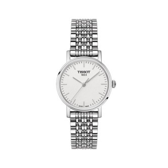 1 - Watch Tissot woman only time leather strap model Every Time Small T109.210.11.031.00