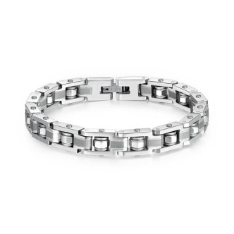 1 - Bracciale Brosway uomo BDH11 acciaio 316L collezione Doha