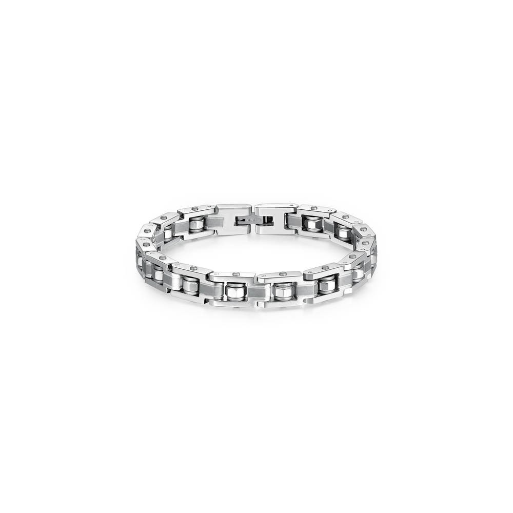 1 - Brosway man bracelet BDH11 316L steel Doha collection