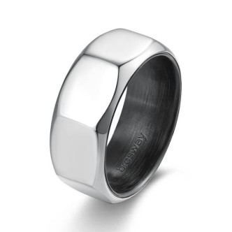 1 - Brosway BDH31A 316L steel ring Doha collection