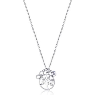 1 - Collana Chakra Brosway albero della vita BHKL01 acciaio 316L