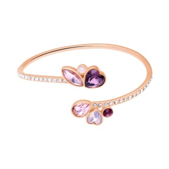 1 - Stroili women's bracelet 1668610 brass with stones Violet collection