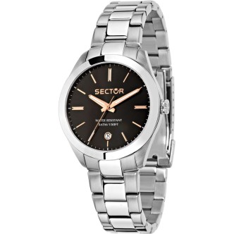 1 - Watch Sector woman Only time analog steel strap collection 120 R3253588507