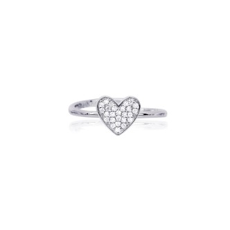 1 - Anello cuore Mabina donna 523100 Argento 925