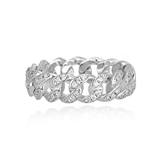 1 - Mabina woman groumette ring 523134-13 925 silver