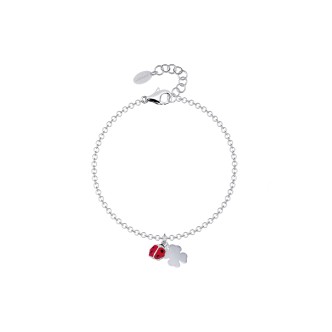 1 - Bracciale coccinella Mabina donna 533041 Argento 925