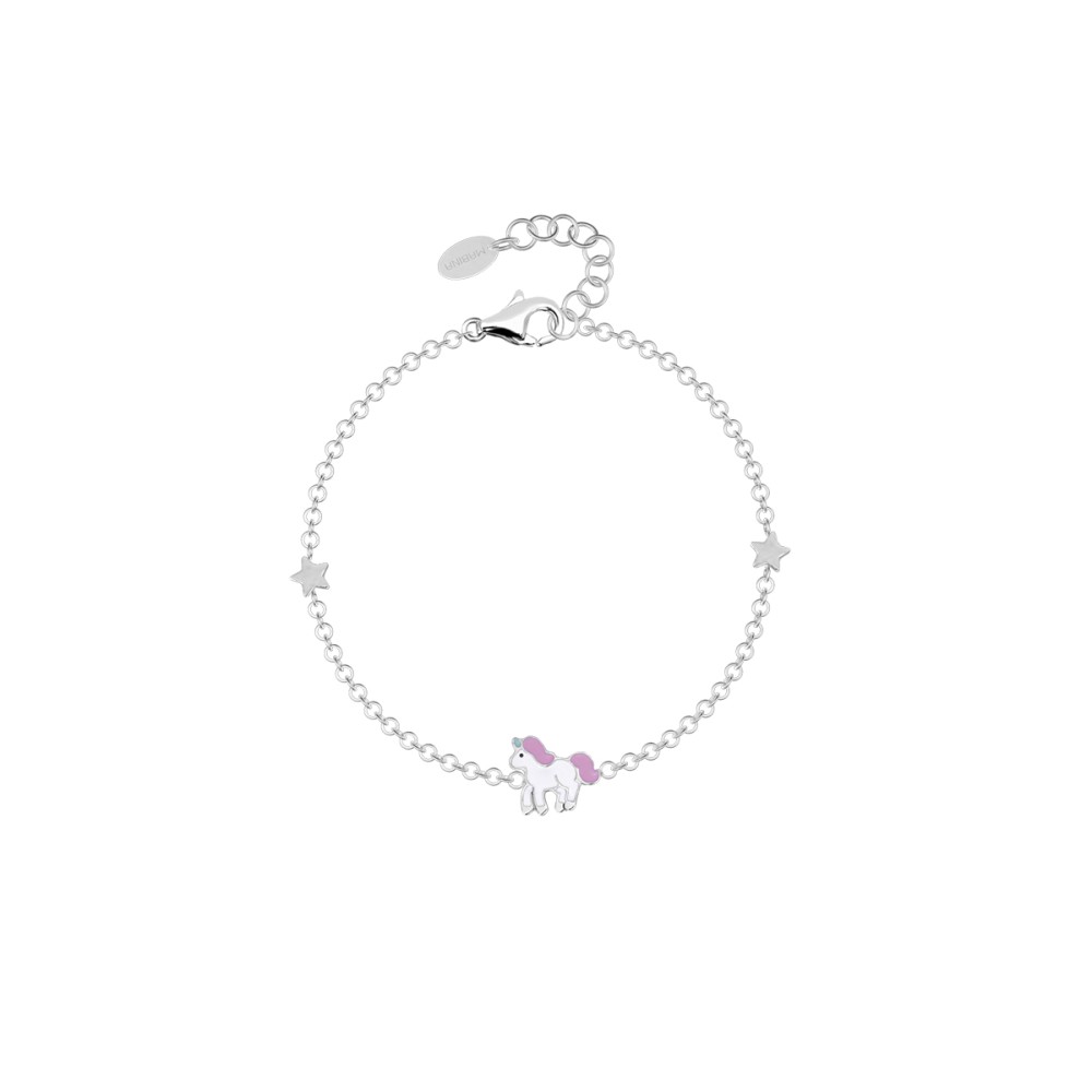 1 - Unicorn bracelet Mabina girl 533397 Silver 925