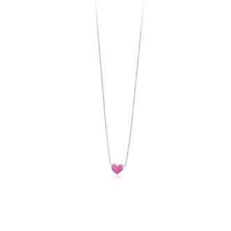 1 - Mabina woman heart necklace 553042 925 silver