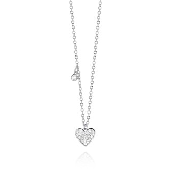 1 - Collana cuore Mabina donna 553286 Argento 925