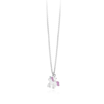 1 - Collana unicorno Mabina donna 553363 Argento 925