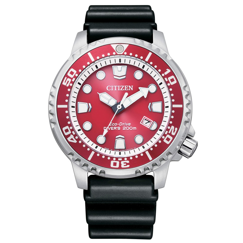 1 - Eco-Drive Citizen BN0159-15X steel and polyurethane watch Promaster collection