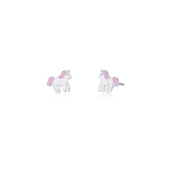 1 - Unicorn earrings Mabina girl 563342 Silver 925