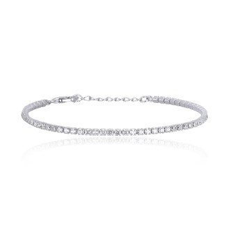 1 - Mabina women's tennis bracelet 533283 925 silver