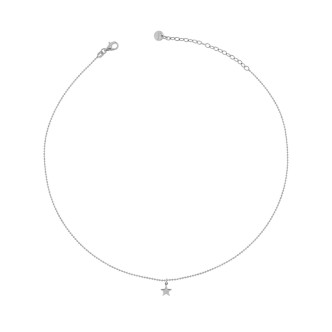 1 - Rue Des Mille Star Necklace GR-002 STE RH 925 Silver "Dreams are Desires" collection