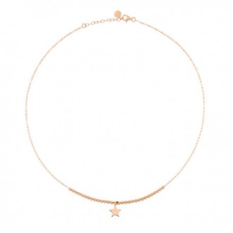 1 - Rue Des Mille star necklace GR-1SOG PL STE 925 silver "Dreams are desires" collection