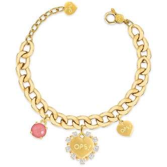 1 - Bracciale cuore Ops Object Fashion Love donna Ottone OPS-LUX12