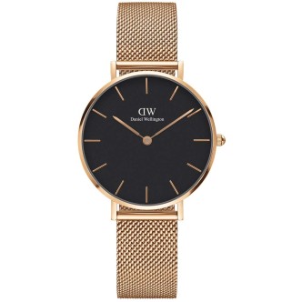 1 - Orologio Daniel Wellington Donna Solo Tempo Analogico cinturino in acciaio Petit Melrose DW00100161