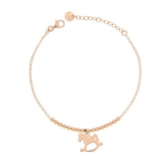 1 - Rues des Mille woman horse bracelet BR-1SOGG PL CAV Silver 925 collection "Dreams are desires