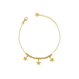 1 - Rues des Mille woman star bracelet BR-003 STE AU 925 silver "Dreams are desires" collection