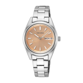 1 - Seiko men's time only watch SUR351P1 steel Classic