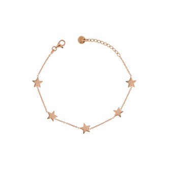 1 - Bracciale stelle Rues des Mille donna BR-CAT 5STE Argento 925 collezione Golden Fall