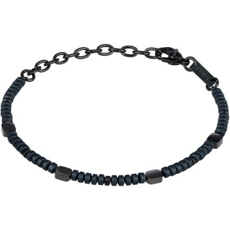 1 - Bracciale uomo Breil ematite Blend TJ2963 acciaio IP Gun