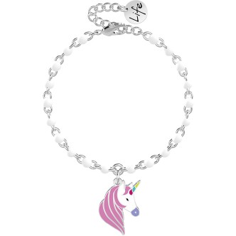 1 - Bracciale Kidult Unicorno 731841 acciaio 316L collezione Symbols