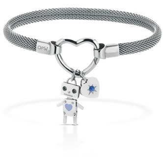 1 - Steel Ops Object bracelet with pendent Clasp OPSBR-426 collection