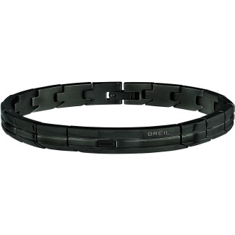 1 - Bracciale uomo Breil Joint TJ2949 acciaio IP Gun Bilux