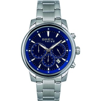 1 - Breil Tribe men's chronograph watch EW0511 steel Caliber collection