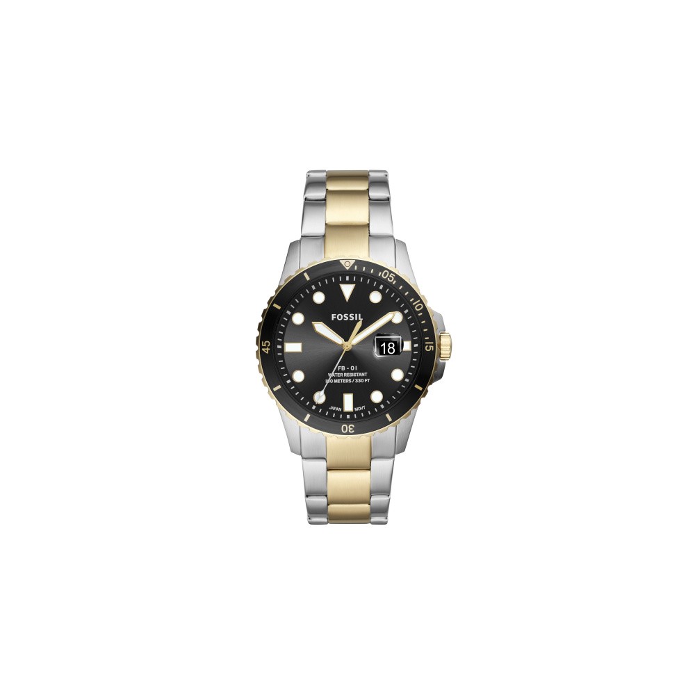 1 - Fossil FS5653 steel man time only watch Fb-01 collection