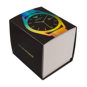 1 - Orologio solo tempo uomo Emporio Armani Holiday AR11327 acciaio colore giallo