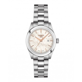 1 - Tissot T-My Lady automatic women's watch  T132.010.11.111.00 steel with white mother-of-pearl