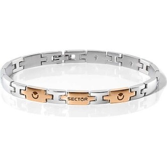 1 - Sector men's steel bracelet SLI60 Basic collection