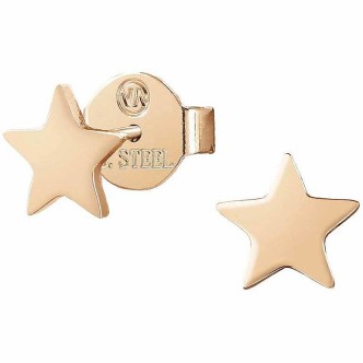 1 - Nomination star earrings 028104/008 steel Stardust collection