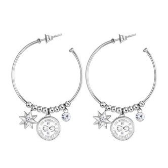 1 - Infinity Chakra friendship earrings woman Brosway BHKL27 316L steel