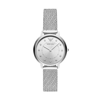 1 - Emporio Armani women's watch only time AR11128 steel Kappa collection