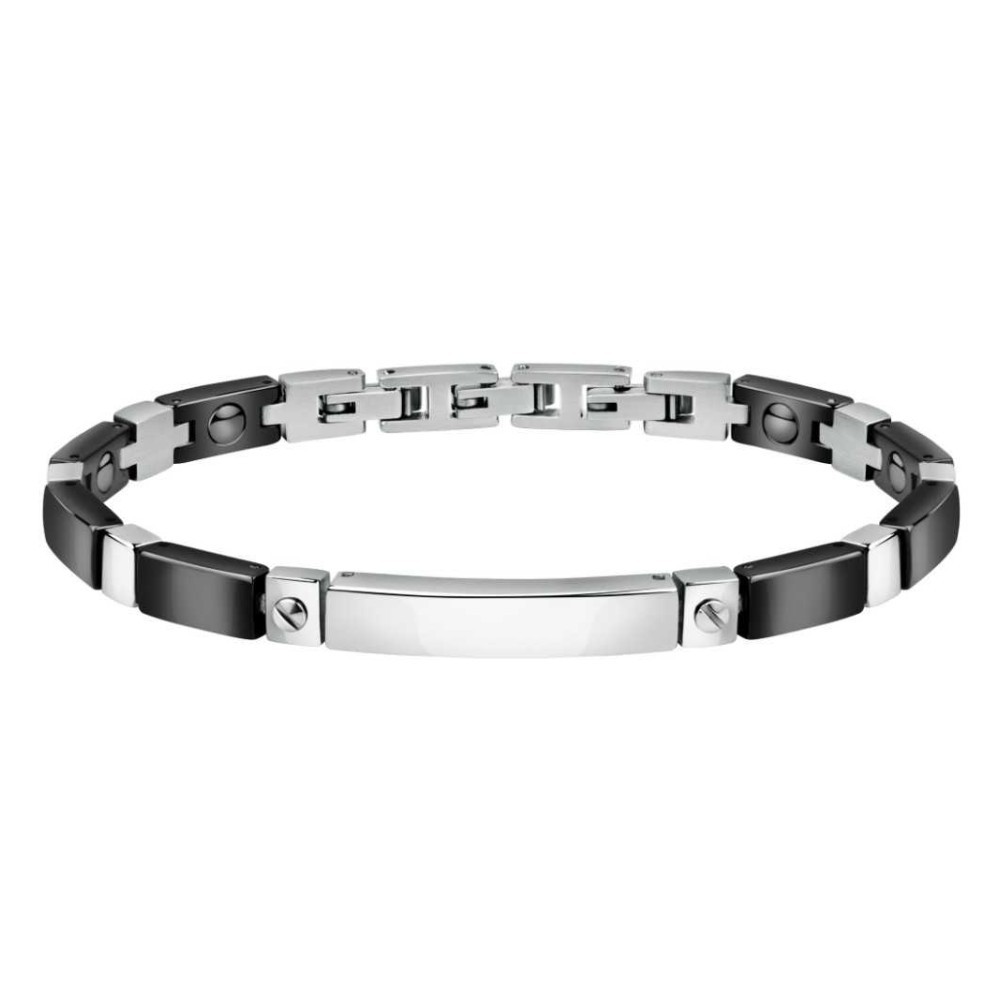 1 - Sector Ceramic SAFR10 steel men's bracelet