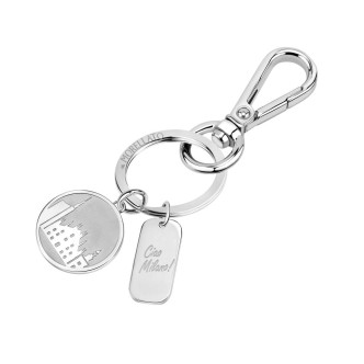 1 - Milano Morellato SD5703 steel keychain Travel collection