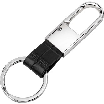 1 - Morellato men's leather keychain SU0633 Prestige collection