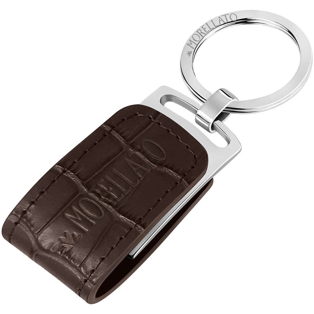 1 - USB keychain man Morellato leather SU4914 Memory collection