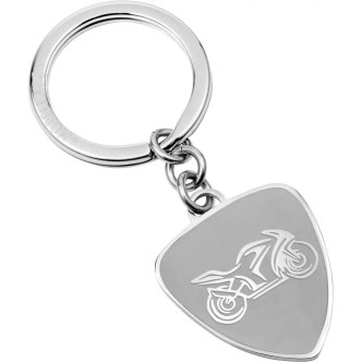 1 - Morellato steel man motorcycle keychain SU8617 Sport collection