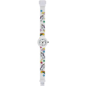 1 - Orologio unicorni Hip Hop bambina HWU0811 silicone Kid's Fun